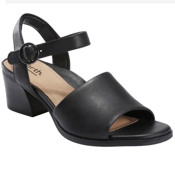 Earth | Women’s Murano Haze Block Heel Sandal Blk